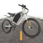 Electric Bike bicycle White E-bike Frame Mounted On 20  26  Fit  Stealth Bomber