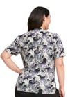 New Cherokee Tooniforms Jurassic World Unisex M Scrub Top Green Beige Camo Tf728