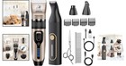 Complete Dog Grooming Kit With Cordless Clippers   Paw Trimmers For All Breeds