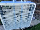 Vintage Kmart Box Fan Lakewood  K-223 Robin Egg Blue 3 Speed Excellent    -lot 2