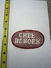 Vintage Burger Chef Fast Food Uniform Patch 1970s Embroidered Logo Rare Collecti