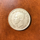 1947 Canada 50 Cents Maple King George Vi Straight 7