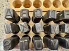 Vintage Industrial Steel Letter Stamp Punch Set A-z Machinist Tool