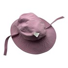 Vintage Patagonia Baby Sun Bucket Hat Floral Pink Multicolor Chin Strap 3-6m