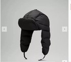 Nwt Lululemon Wunder Puff Trapper Hat Sz S m Black Unisex 600 Fill Down