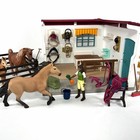 Schleich Horse Club Playset Lot  incomplete  With Extra Horses