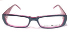 Scott Harris Europa 254 Gray Pink Rectangle Eyeglasses 51-16 135 Hong Kong New