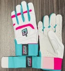 New Sportz Drip Adult Small medium Premium Pro Short Cuff Batting Gloves - A S m