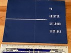 Rare Vintage Alco Ge General Electric American Locomotive Brochure - 1946 - 6000