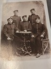 Ww1 Wwi Imperial German Soldiers In Uniform Military Photo Postcard