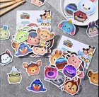 10 Pcs Random  2    Disney Tsum Tsum Stickers Mickey Pooh Simba Sully Belle Stitch