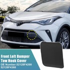 Unpainted Front Left Bumper Tow Hook Cover For Toyota Chr 2021-2022 Front Bumper