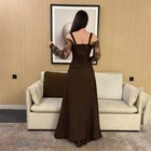 Beading Women Prom Dresses Mermaid Lace Applique Party Sweetheart Evening Gown