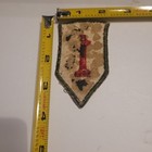 Wwii Us Army 1st Infantry Division Patch Original
