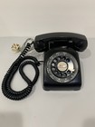 Vintage Western Electric Black Rotary Desk Phone Model 500   Works Great