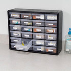 24-compartment Drawer Bin Hardware Tool Organizer Garage Storage Plastic Cabinet