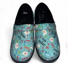 Spring Step Love A Nurse Clogs Slip-in Medical Shoes Skid Resistant Sz 9 Blue