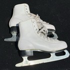Figure Skates White Kid s Size 13