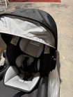 Baby Trend Ezride Travel System Stroller   Car Seat  Black gray  Easy Fold