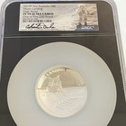 2019p Australia Moon Landing  9999 Silver 5 Troy Oz Ngc Pf70 Case Certificate