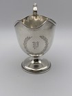 Fantastic Sterling Silver Creamer W monogram  p 