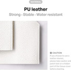 Carrotez Tissue Box Cover  Refined Modern Pu Leather Square Holder - Decorative 