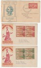 New Zealand - 6 X  C1930s 40s Health Stamps Souvenir Covers - 4 P u To Australia