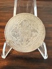1902 B British Trade Dollar Cleaned  Counter Stamped  Rim Damage