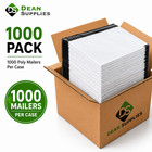 1000 10x13 Poly Mailers White Shipping Bags Self Seal Waterproof Mailing Envelop
