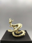 Chinese Bronze Copper Statue Hand Carved Dragon