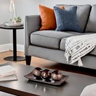 Dublin Brown 4-piece Decorative Tray   Orb Set For Stylish Home Decor