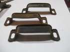 Lot Of 3 Vintage Heavy Steel Handles For Barn Gate Shed Door       B2