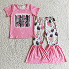 Toddler Baby Girls Sister Happy New Year Gift Clothes Sibling Outfit And Romper
