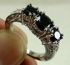 2ct Round Cut Diamond Lab Created Women s Engagement Ring 14k White Gold Plated