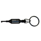Zak Tool Zt100-bl Thin Blue Line Flag Police Handcuff Key W  Swivel Key Ring