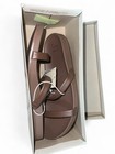 A New Day Women s Nadine Skinny Strap Sandals  Rosewood  New   Size 8