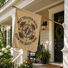 May The Four Winds Blow You Safely Home Grat  ul Garden Flag Outdoor