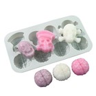 Silicone Mould Halloween Chocolate Cake Moulds Baking Mold 8 Cavities