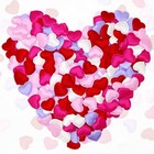 400 Pieces Valentines Day Heart Table Confetti Decoration  Love Heart Shaped 