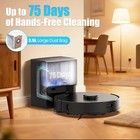 Refurbished Airrobo E10 Robot Vacuum And Mop Cleaner Self Emptying 8000pa 150min