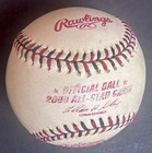 Chipper Jones Signed Game Used 2000 All Star Game Baseball Atlanta Loa By Coach