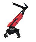 Delta Children s Compact Foldable Red Travel Stroller With Canopy