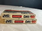 Jvc Da1 60  Blank Audio Cassette Tape  sealed  New Lot Of 2