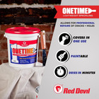 0542 Onetime Lightweight Spackle Wall Repair  Spackling For Holes Drywall  1 2 P