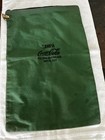 Coca-cola Tampa Bottling Co  Green Zipper Bag Soda Advertising Bag