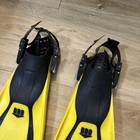 Mares Scuba Diving Fins Plana Avanti Quattro Size Smalll Yellow With Straps