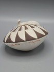 Chris Teller Isleta Pueblo Pottery Bowl     Snake Effigy 