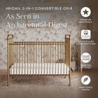 Baby Crib 3-in-1 Convertible Toddler Bed Daybed Vintage Gold M15501vg Adjustable