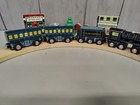 Polar Express Train Wooden Magnetic Warner Bros   Compatible To Brio   Thomas 