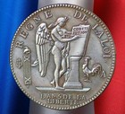 1793 France Louis Xvi Roi Des Francois Silver Plated Coin - Circulated